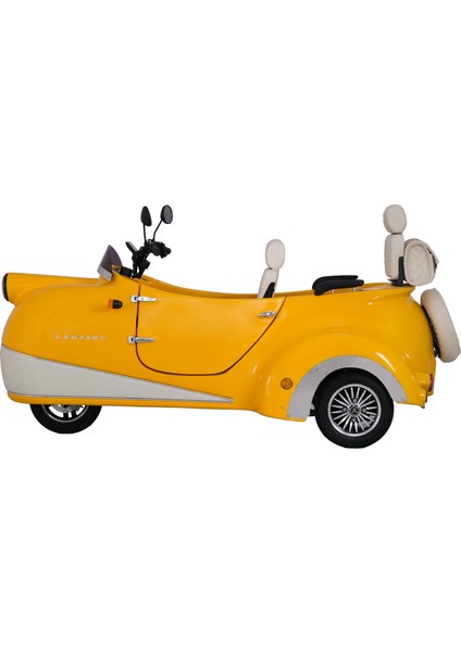 ELEKTRİKLİ 3 TEKERLEKLİ MOPED 24 Ah