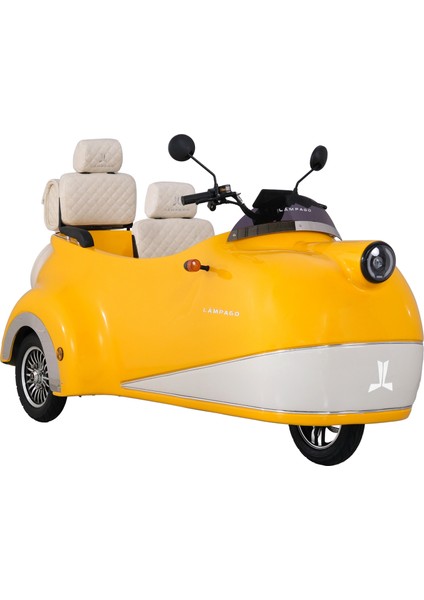 ELEKTRİKLİ 3 TEKERLEKLİ MOPED 24 Ah
