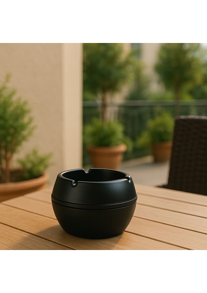 Siyah Kokusuz Plastik Balkon Küllük fiyatları