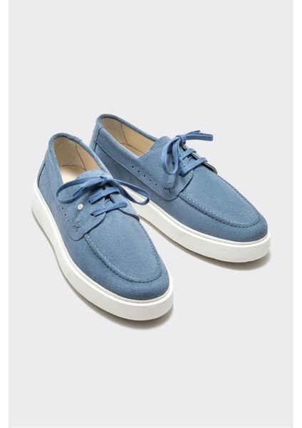 Mavi Deri Erkek Günlük Ayakkabı fiyatları