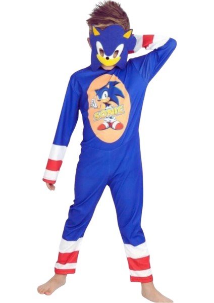 Sonic Kassız Çocuk Kostümü