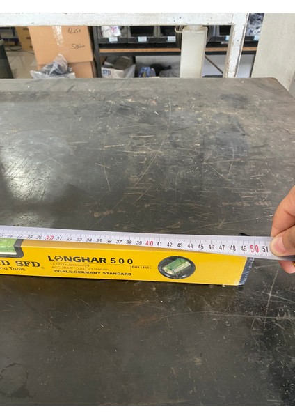 Su Terazisi MIKNATISLI Sarı ALÜMİNYUM YÜKSEK HASSASİYET 50CM fırsatları