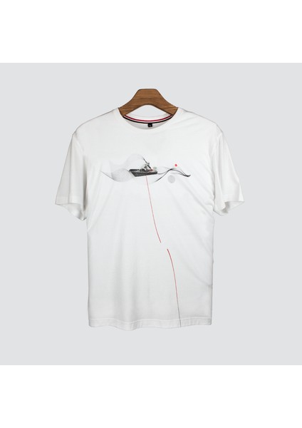Fisherman Erkek Baskılı T-Shirt