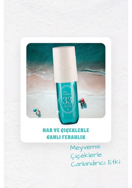 Kadın Vücut ve Saç Spreyi Mist 33 - Enerjik Meyve Kokusu