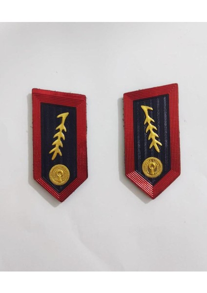 Single Sword Plastik Jandarma Asayiş Yaka Spoletleri Eğitim-Ikmal