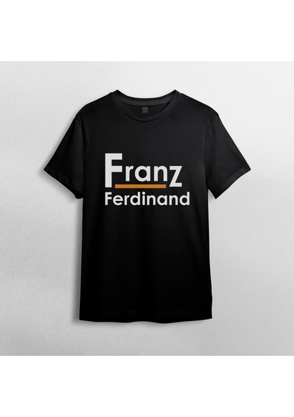 Franz Ferdinand Unisex %100 Pamuklu Bisiklet Yaka T-Shirt Model 2 fiyatları