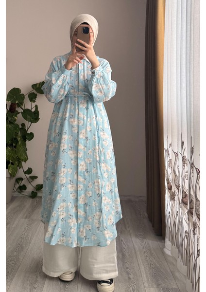Cool Müslin Takım- Mavi Desen modelleri
