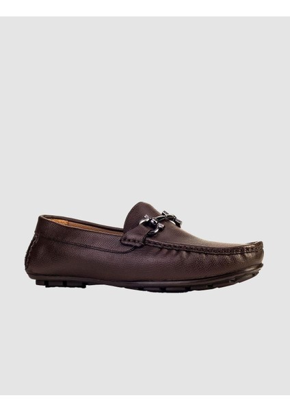Deri Kahverengi Tokalı Erkek Loafer fiyatları