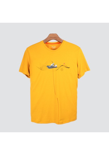 Fisherman Erkek Baskılı T-Shirt