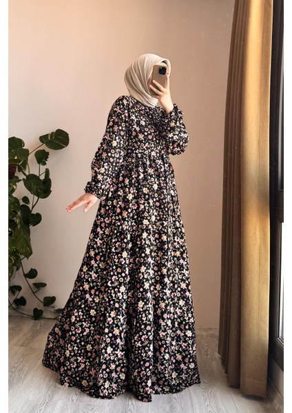 Çiçek Bahçesi Elbise- 0023