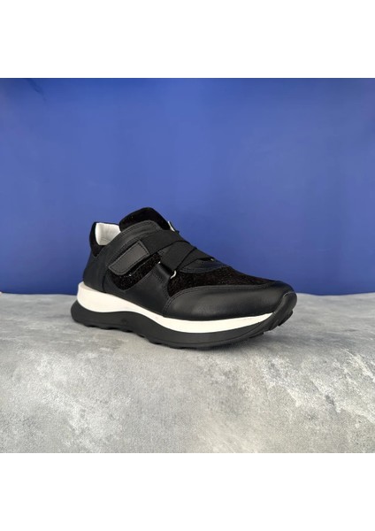 Kadın Hakiki Deri Cırtlı Sneaker fiyatları