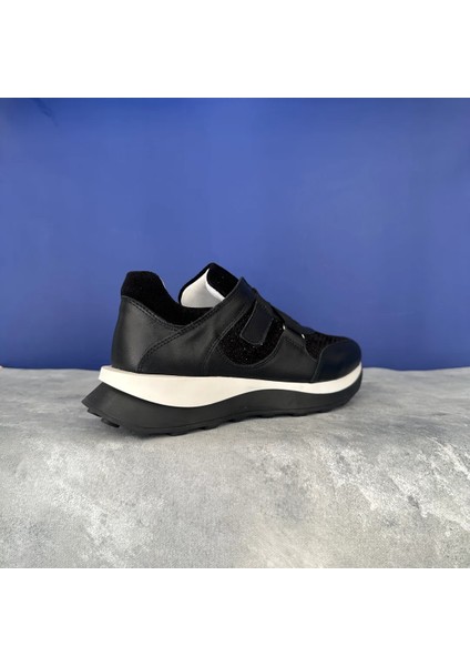 Kadın Hakiki Deri Cırtlı Sneaker modelleri