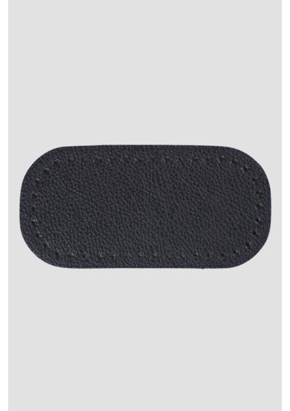 Çanta Tabanı 20X10 cm Oval Siyah
