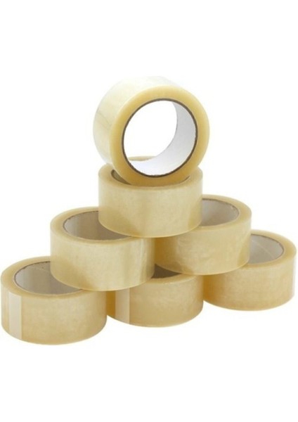 5 Adet 45 mm x 100 mt Şeffaf Koli Bandı Süper Kalite Koli Bantı Standart