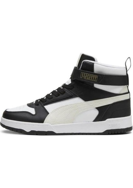 385839 26 Rebound Game High White/ Black/vapor Gray Erkek Sneaker
