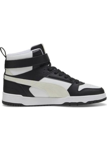 385839 26 Rebound Game High White/ Black/vapor Gray Erkek Sneaker