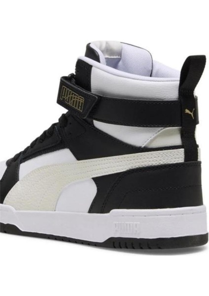 385839 26 Rebound Game High White/ Black/vapor Gray Erkek Sneaker
