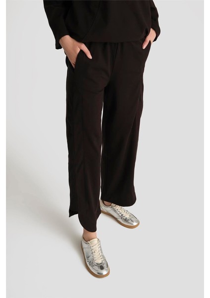 Örme Pantolon 25YD2817 Siyah