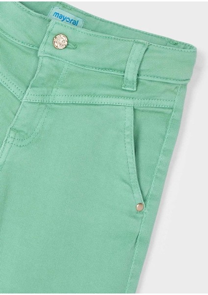 Kız Çocuk Geniş Paça Pantolon 3555