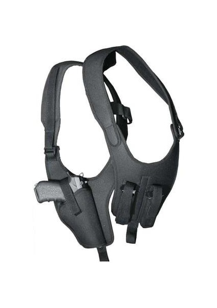 Single Sword Tactical Koltuk Altı Tabanca Kılıfı Çift Taraflı Siyah Siyah