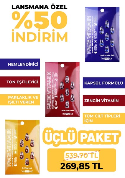 Cılt Kapsulu 3 Lu Set