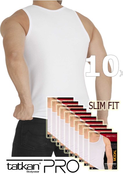 Tatkan - 10'lu - Askılı Penye Modal Classıc Atlet fiyatları