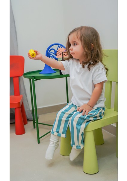 Çocuk Çizgili Yumuşak Alt-Striped Pantolon modelleri