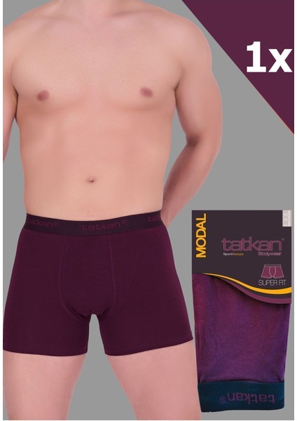 Tatkan - Tekli - Penye Modal Erkek Boxershort
