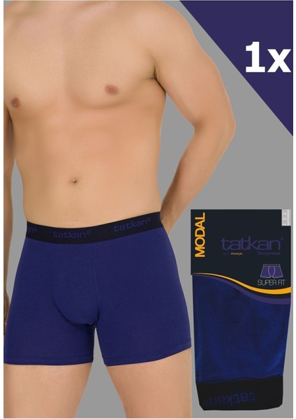 Tatkan - Tekli - Penye Modal Erkek Boxershort