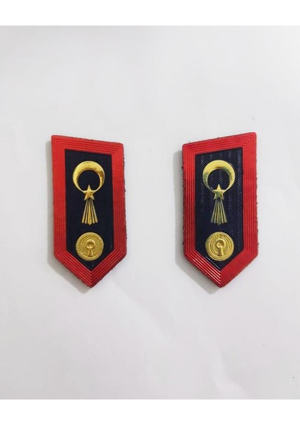 Single Sword Plastik Jandarma Asayiş Yaka Spoletleri Asayiş-Jandarma