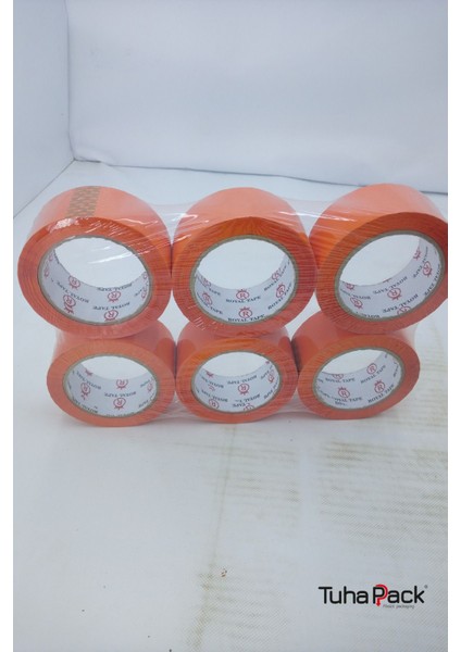Turuncu Koli Bandı 45MM x 100M (72 Adet) - Güçlü Yapışkanlı Koli Bandı fiyatları