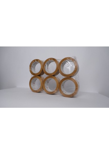 Koli Bandı Taba Kahverengi 70 mm x 100 mt 6 Adet