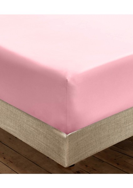 Dokuma Lastikli Çarşaf Pembe fiyatları