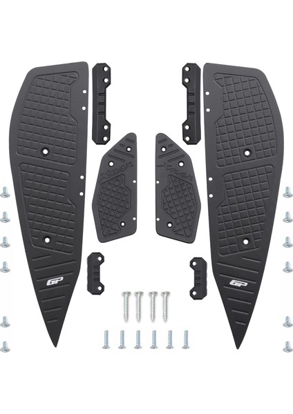 Yamaha Xmax 250-400 2018-2022 Uyumlu Basamak Alüminyum Siyah fiyatları