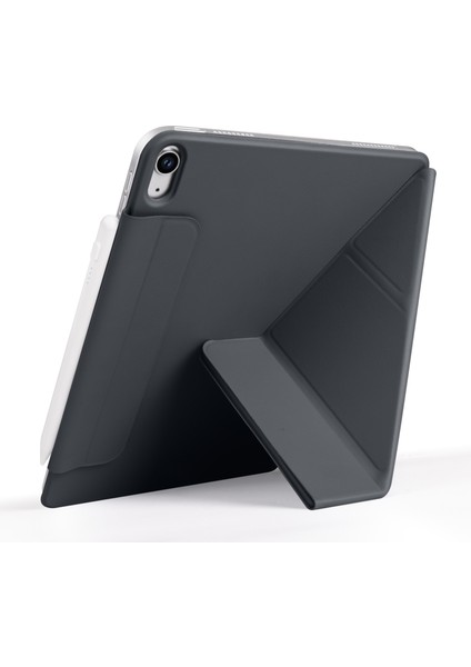 Ipad Air 4. 5. 6. Nesil 10.9 Inç 2020 2022 2024 2025 Magic Klavyeli Slim Kılıf Mıknatıslı Kilit Tutuculu Akıllı Kapak