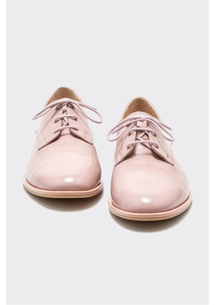 Pudra Deri Kadın Oxfrod modelleri