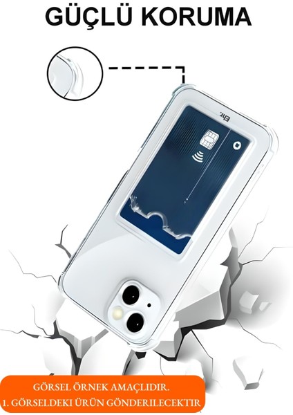 Samsung Galaxy S22 Ultra Uyumlu Kamera Korumalı Kartlıklı Köşeleri Airbag Tasarımlı Darbe Önleyici Şeffaf Silikon Kılıf fırsatları