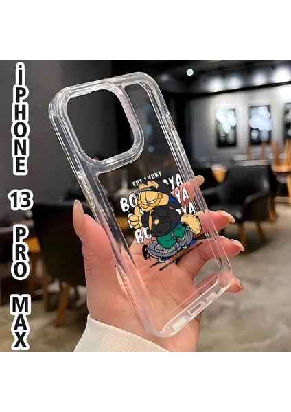 Iphone 13 Pro Max Sevimli Kedicik Baskılı Telefon Kılıfı
