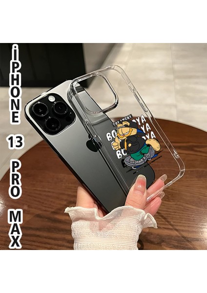 Iphone 13 Pro Max Sevimli Kedicik Baskılı Telefon Kılıfı