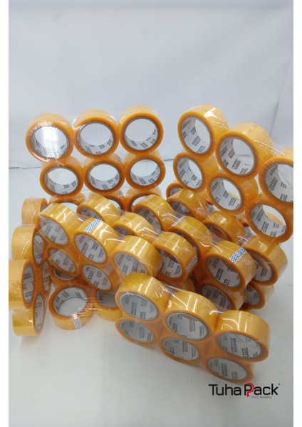 Akrilik Koli Bandı 45MM x 100M Şeffaf (72 Adet) - Kopmayan Güçlü Koli Bandı fiyatları