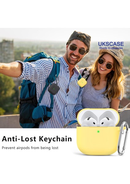 Airpods 4. Nesil Uyumlu Soft Silikon Kılıf (Düz Renkler) fırsatları