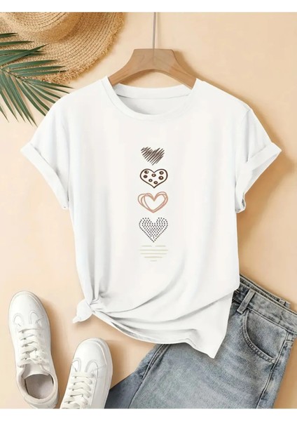sıralıkalp Basklı T-Shirt/tişört