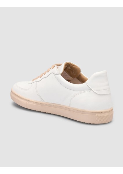 Beyaz - Pembe Detaylı Kadın Sneaker indirimleri