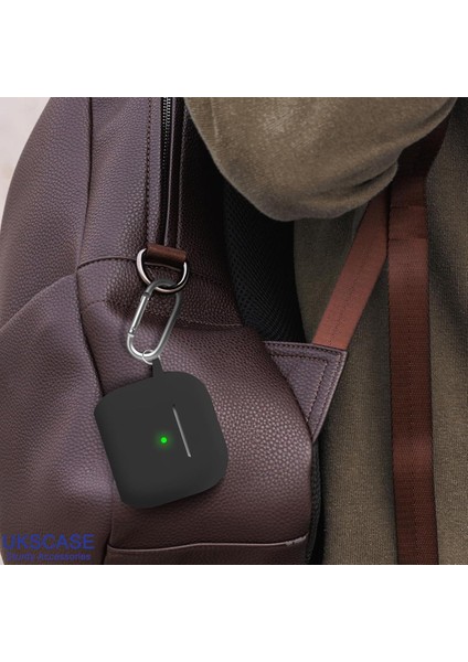 Airpods 4. Nesil Uyumlu Soft Silikon Kılıf (Düz Renkler)