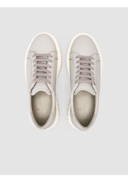 %100 Hakiki Deri Gri Kadın Spor Ayakkabı fırsatları