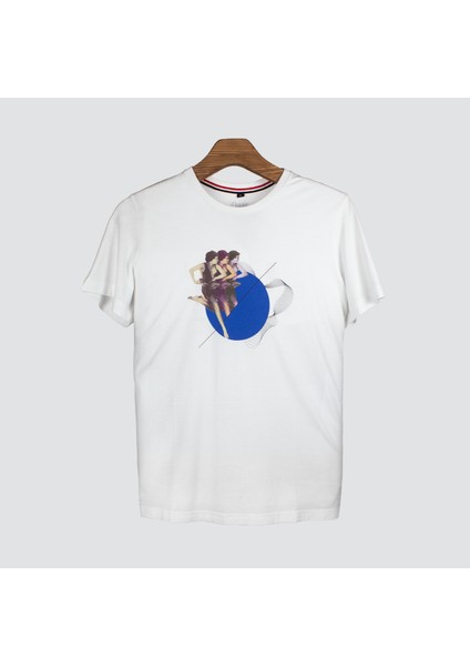 Dancing Point Erkek Baskılı T-Shirt