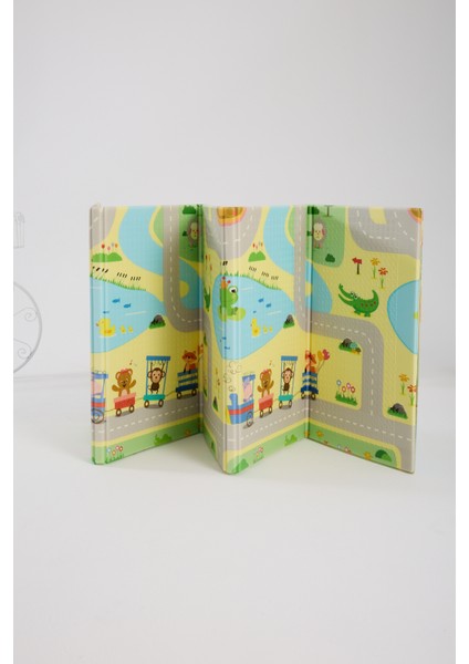 Katlanabilir Çift Taraflı Oyun Matı-Oyun Halısı 200X130X1CM (Taşıma Çantalı) indirimleri