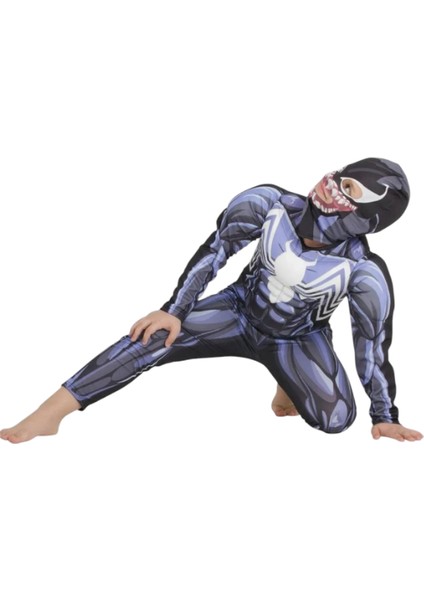 Spiderman Kaslı Çocuk Kostümü modelleri