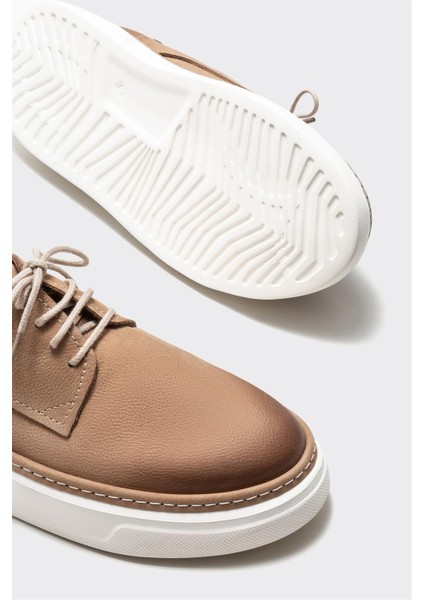 Naturel Deri Erkek Günlük Ayakkabı modelleri