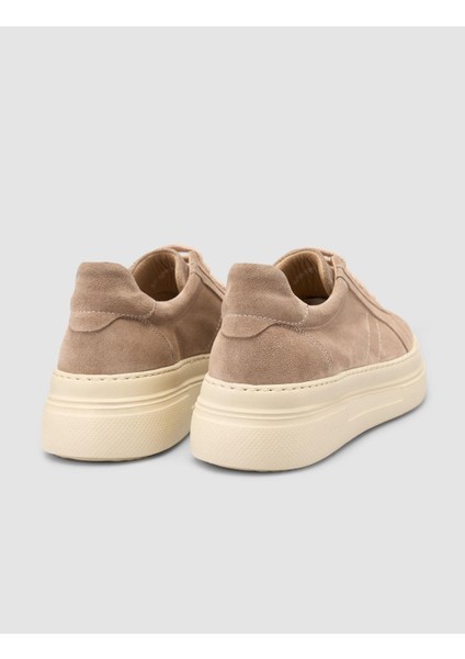 Krem Kadın Sneaker Ayakkabı modelleri